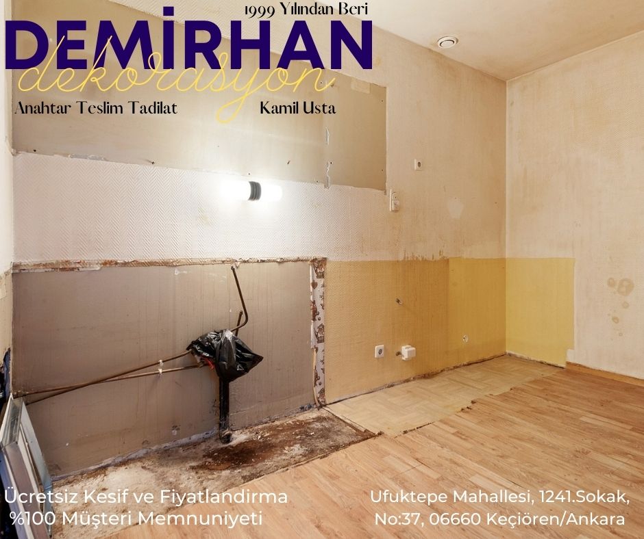 Keçiören İnşaat Dekorasyon Firmaları 