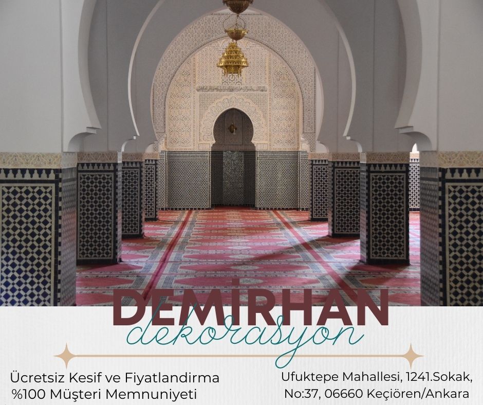 Keçiören Cami Dekorasyon 