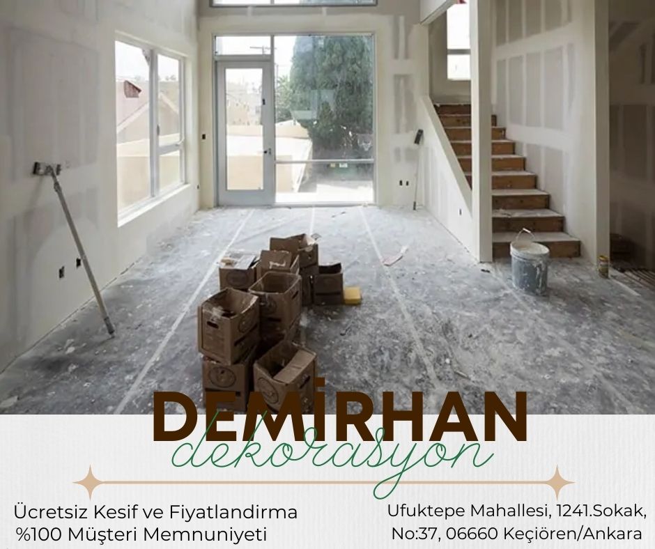 Keçiören Ev Tadilat İşleri 
