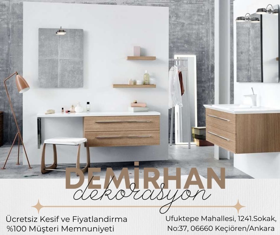 Keçiören'de Banyo Dekorasyonu 